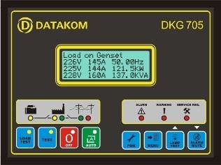 DKG-705 J1939 Автозапуск генератора с синхронизацией фото 1